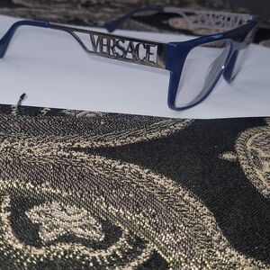 Versace VE3326U  Navy and Metallic Eyewear (Frames Only)